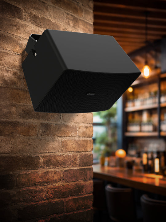 Altavoz Kramer WM-6P-(B) montado en una columna