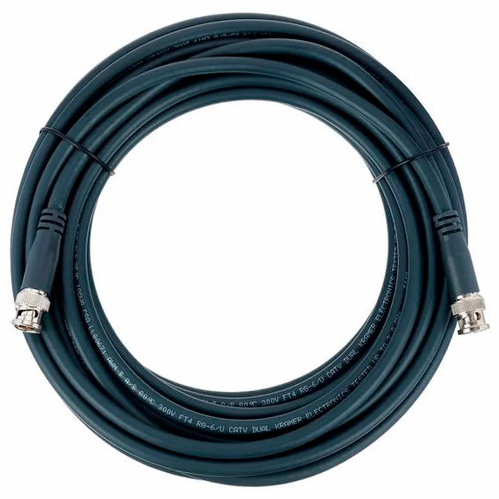 C-BM/BM Cable largo Video Coaxial RG-6 con conectores BNC