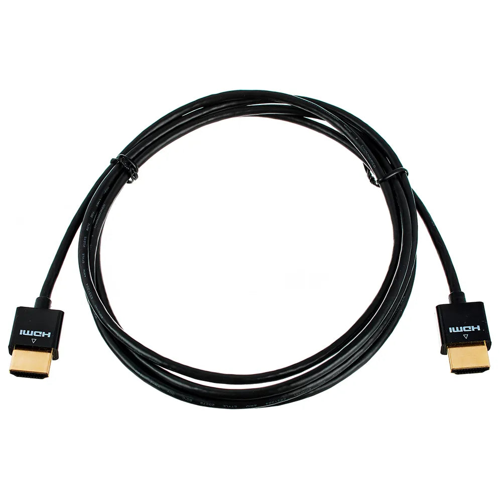 C-HM/HM/PICO Cable corto HDMI 4K Flexible Ultra Delgado negro