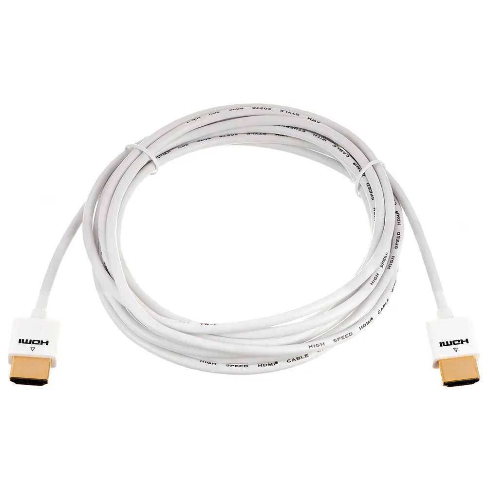 C-HM/HM/PICO Cable largo HDMI 4K Flexible Ultra Delgado lanco