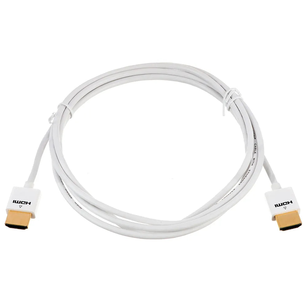 C-HM/HM/PICO Cable HDMI 4K Flexible Ultra Delgado blanco