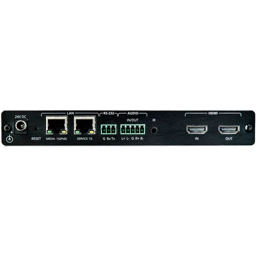 Kramer KDS-EN7 Codificador AVoIP 4K vista posterior