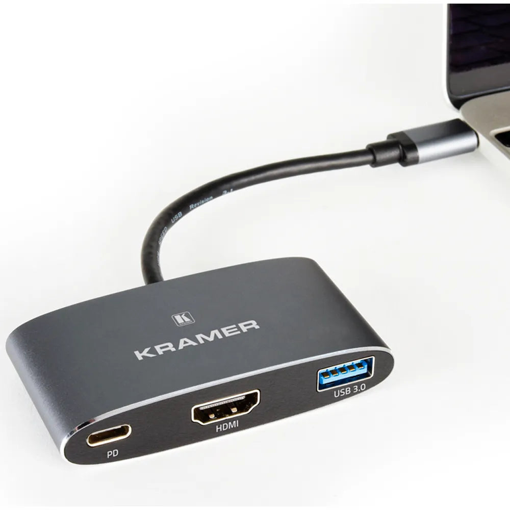 KDock-1 Adaptador USB-C Multipuerto Profesional vista frontal