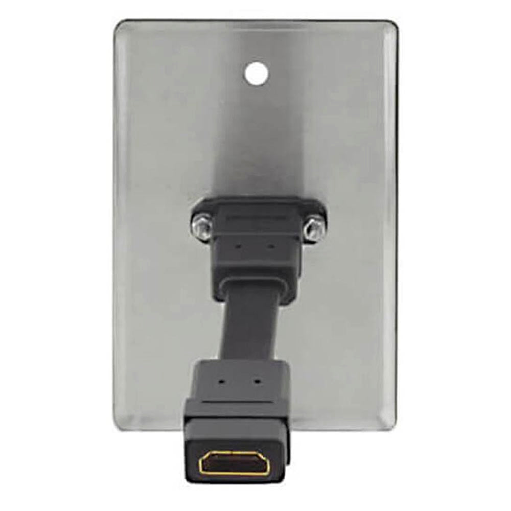 WP-H1M (W) Placa de pared HDMI Pasivo vista posterior